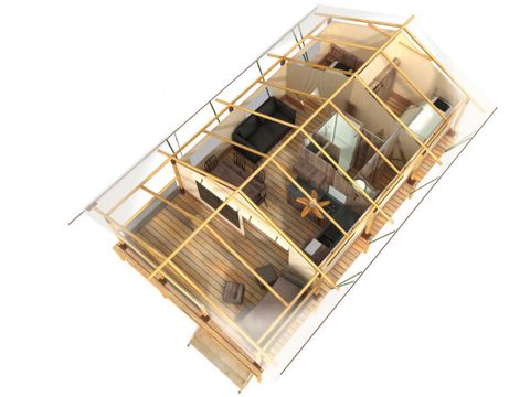 LODGE 7 personnes - Lodge Evasion 7 personnes 2 chambres 34m²