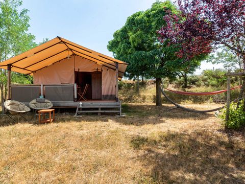 TENTE TOILE ET BOIS 5 personnes - Tente LODGE VICTORIA