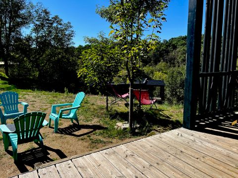 CHALET 6 personnes - PRIVILEGE Grand Panoramic - 3 ch - TV - 33m2, terrasse couverte de 14m2