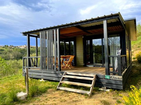 CHALET 6 personnes - PRIVILEGE Grand Panoramic - 3 ch - TV - 33m2, terrasse couverte de 14m2