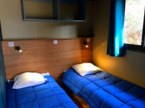 CHALET 6 personnes - PRIVILEGE Grand Panoramic - 3 ch - TV - 33m2, terrasse couverte de 14m2