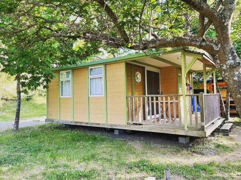 CHALET 5 personnes - Chalet Confort Acacia 2 chambres TV proche piscine