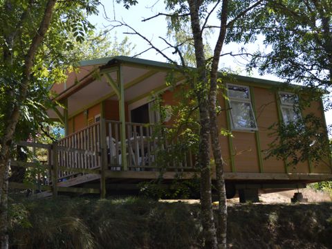 CHALET 5 personnes - Chalet Confort Acacia 2 chambres TV proche piscine