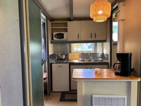 CHALET 5 personnes - Chalet Confort Acacia 2 chambres TV proche piscine