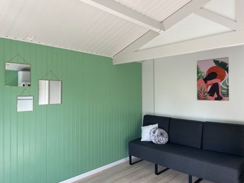 Hébergement 4 personnes - Chalet sur pilotis Confort 2 chambres 30m² - TV - NEW AVEC CLIMATISATION