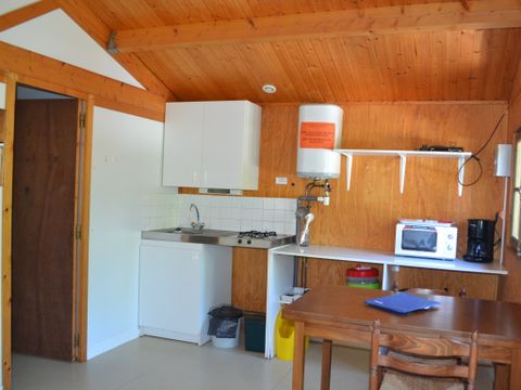 Hébergement 6 personnes - Chalet sur pilotis - 3 chambres