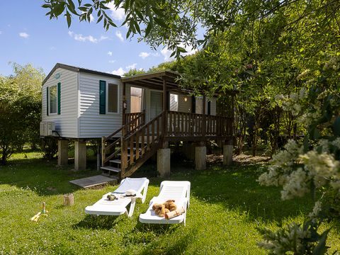 MOBILHOME 6 personnes - Mobil Home CONFORT 3 chambres + climatisation