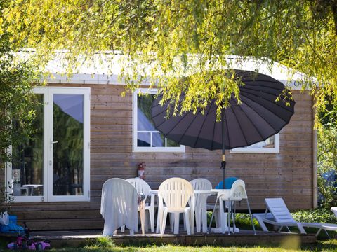 MOBILHOME 4 personnes - Mobil Home PRIVILEGE 2 chambres + climatisation