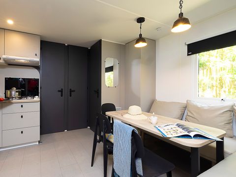 MOBILHOME 6 personnes - Privilège 3 chambres - climatisation - TV - 32m²  - NEW !