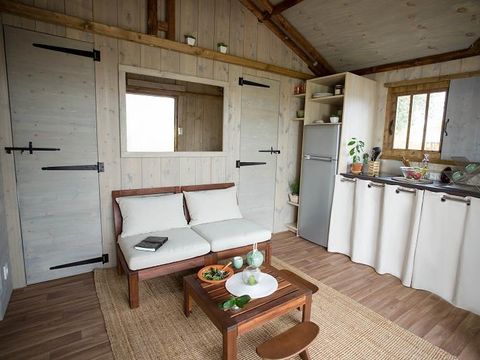Tente en toile et en bois 5 personnes - Lodge - Insolite 5* 5 pers