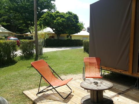 BUNGALOW TOILÉ 4 personnes - Bungalow Maori Confort 17m² 2 chambres - (sans sanitaires- sans eau) 2/4 pers