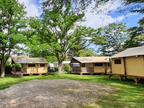 TENTE TOILE ET BOIS 5 personnes - Lodge Bali Confort 30m² (sans sanitaires) 1/5 pers