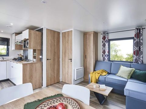 MOBILHOME 8 personnes - Family Premium 8 Personnes (2023) grande terrasse semi couverte + TV +lave vaisselle+WIFI
