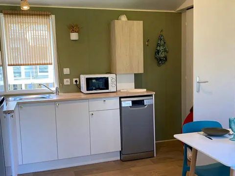 MOBILHOME 4 personnes - Le Chêne (2 chambres) - BORD RIVIERE - Rénové 2024