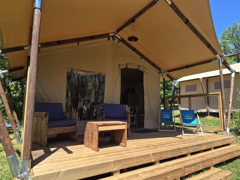 LODGE 5 personnes - SLOW LODGE - 2 chambres, sans sanitaire