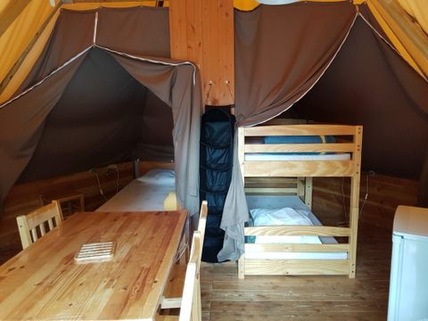 TENTE TOILE ET BOIS 4 personnes - Tente Tipi