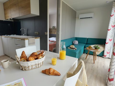 Mobilhome 6 personnes - PREMIUM - Vue Océan - 3 chambres