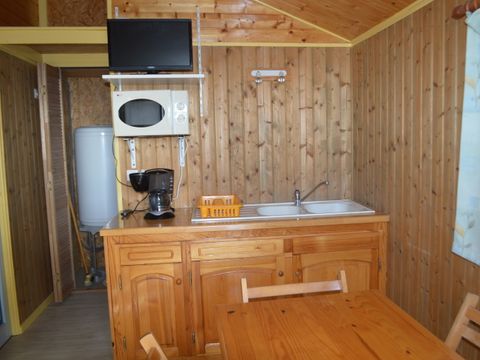 CHALET 4 personnes - Chalet bois 4 personnes 2 chambres