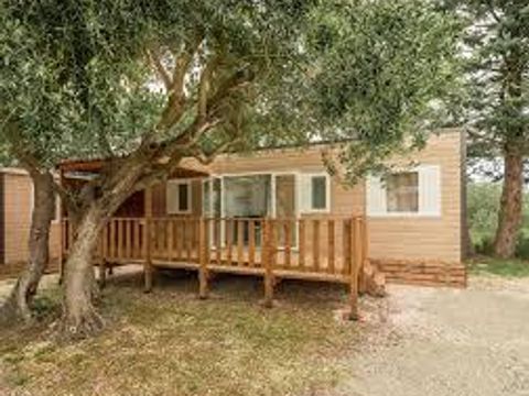 MOBILHOME 6 personnes - EVO33 - 3 chambres avec une terrasse couverte