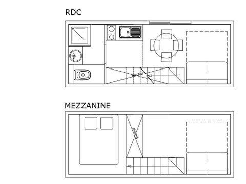 MOBILHOME 4 personnes - TINY HOUSE