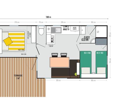 MOBILHOME 4 personnes - Valmorel