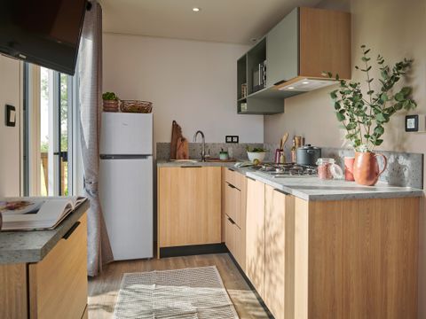 Mobilhome 6 personnes - Famille 34 m² - 3 chambres - Climatisation
