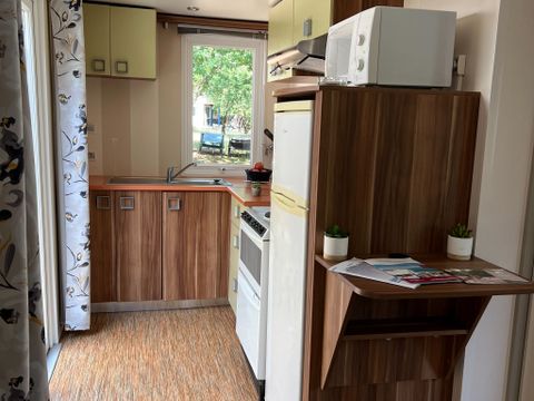 MOBILHOME 5 personnes - Classic XL | 2 Ch. | 4/5 Pers. | Terrasse surélevée non couverte