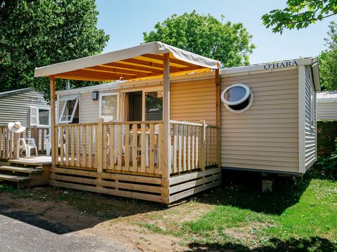 MOBILHOME 5 personnes - Comfort XL | 2 Ch. | 4/5 Pers. | Terrasse surélevée