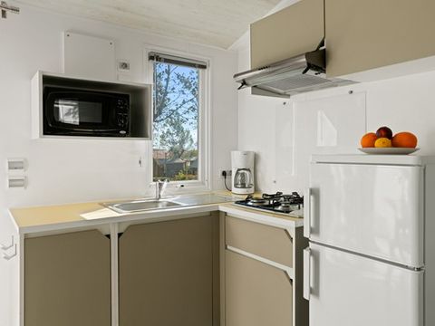 MOBILHOME 5 personnes - Comfort XL | 2 Ch. | 4/5 Pers. | Terrasse surélevée