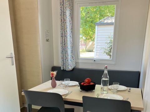 MOBILHOME 4 personnes - Comfort XL | 2 Ch. | 4 Pers. | Terrasse surélévée non couverte