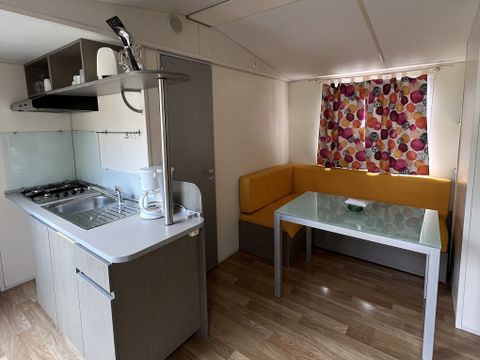 MOBILHOME 6 personnes - Comfort | 3 Ch. | 6 Pers. | Terrasse surélévée non couverte