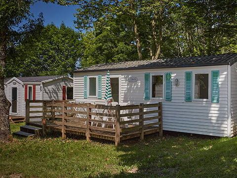 MOBILHOME 3 personnes - Mobil-home | Classic | 2 Ch. | 3 Pers. | Terrasse surélevée non couverte | 1 SDB