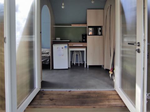 Tente en toile et en bois 4 personnes - COCO, sans sanitaires