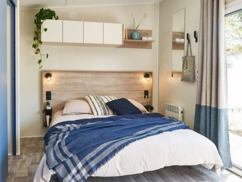 MOBILHOME 3 personnes - Hôtelier 1 pièce (lit 160 + banquette) DIM/DIM