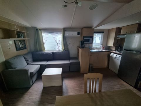 MOBILHOME 8 personnes - Mobilhome Premium 30-40m² - 3 chambres + TV + Terrasse couverte & draps jetables fournis* 6/8 pers