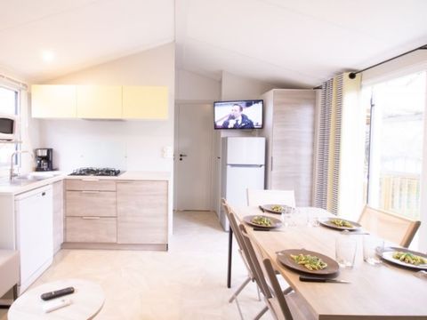 MOBILHOME 8 personnes - Mobile-Home ROSEE**** 8 personnes