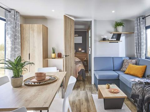 MOBILHOME 6 personnes - Mobile home luxe 3 ch 6 personnes