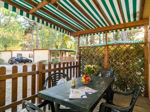 MOBILHOME 5 personnes - LODGE SUPERIOR DOG