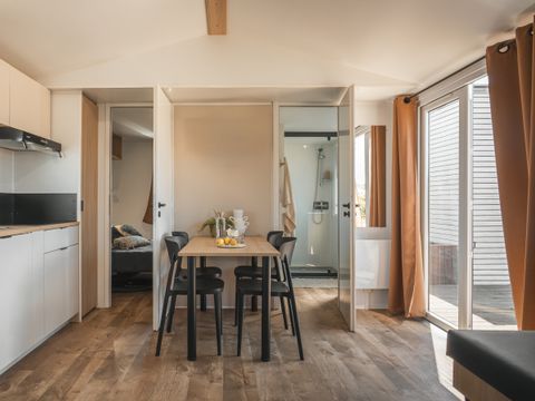 MOBILHOME 6 personnes - PREMIUM PLUS avec Clim (2026)