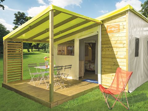 BUNGALOW TOILÉ 4 personnes - FUNFLOWER - sans sanitaires 24 m²