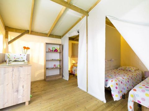 BUNGALOW TOILÉ 4 personnes - FUNFLOWER - sans sanitaires 24 m²