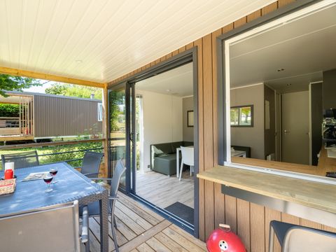 MOBILHOME 4 personnes - FAMILY PREMIUM, 28 m²  avec clim