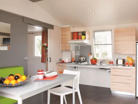 MOBILHOME 4 personnes - FAMILY CLASSIC PMR 27 m² avec clim