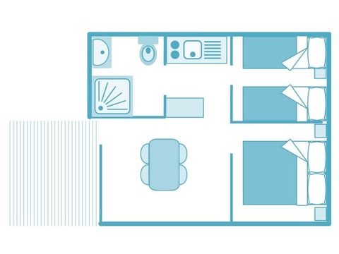 CHALET 5 personnes - Chalet Ciela Confort - 2 chambres