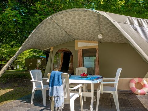 TENTE 6 personnes - Tente Nature - 2 chambres (sans sanitaire)