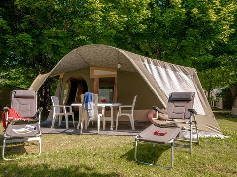 TENTE 6 personnes - Tente Nature - 2 chambres (sans sanitaire)