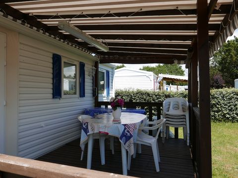 MOBILHOME 4 personnes - 2 chambres + 10 ans