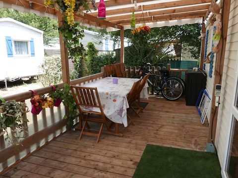 MOBILHOME 6 personnes - 3 chambres + 10 ans