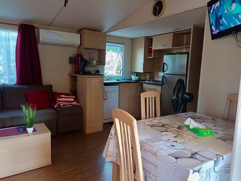 MOBILHOME 6 personnes - JF 64 -  3 CH - 40 M2 - CLIM - LV - 2 SDB - 2 WC
