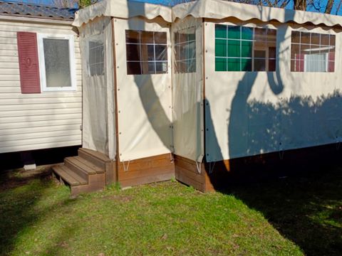 MOBILHOME 6 personnes - JF 64 -  3 CH - 40 M2 - CLIM - LV - 2 SDB - 2 WC